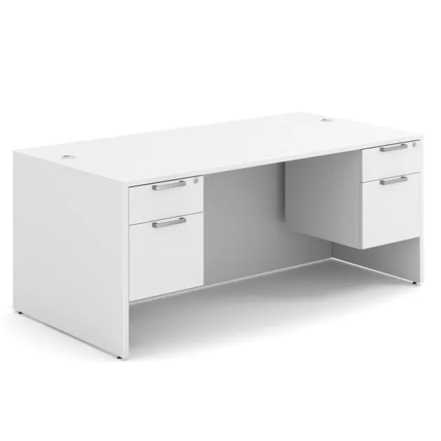 OS Laminate Desk W/ Double Hanging Pedestals (71" X 36")