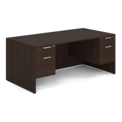 OS Laminate Desk W/ Double Hanging Pedestals (71