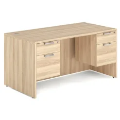 OS Laminate Desk W/ Double Hanging Pedestals (60" X 30")