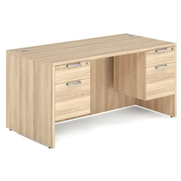 OS Laminate Desk W/ Double Hanging Pedestals (60" X 30")