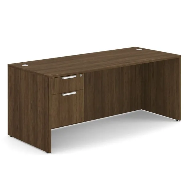 OS Laminate Desk W/ Single Hanging Pedestal (71" X 30")