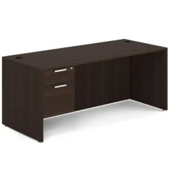 OS Laminate Desk W/ Single Hanging Pedestal (71