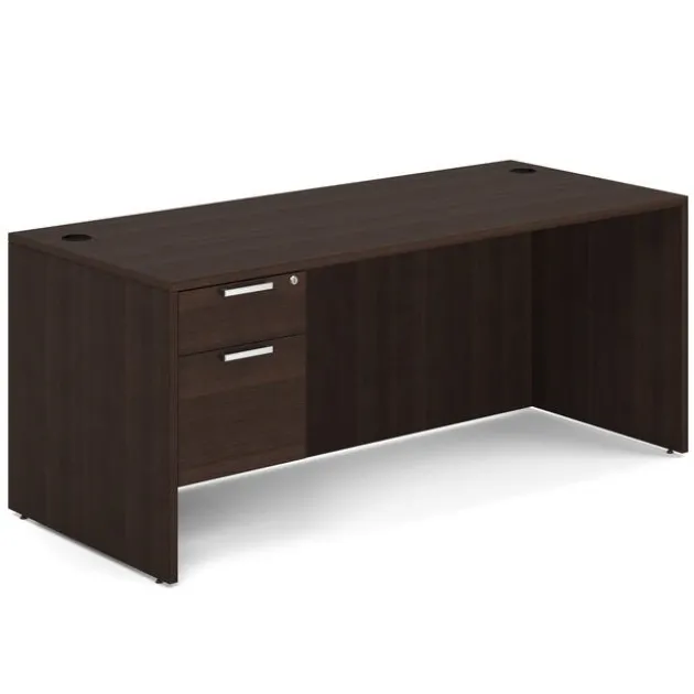 OS Laminate Desk W/ Single Hanging Pedestal (71" X 30")
