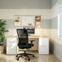OS Laminate Double Pedestal Desk