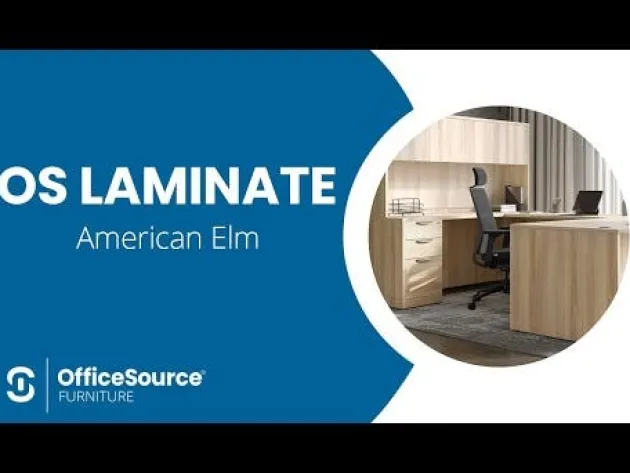 OS Laminate Double Pedestal Desk