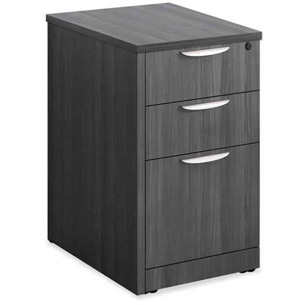 OS Laminate 3 Drawer Mobile File Pedestal, Box/Box/File