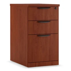 OS Laminate 3 Drawer Mobile File Pedestal, Box/Box/File