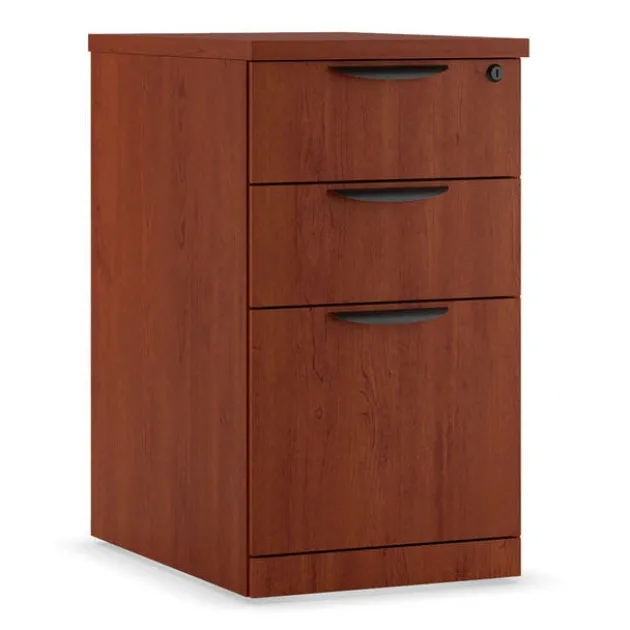 OS Laminate 3 Drawer Mobile File Pedestal, Box/Box/File
