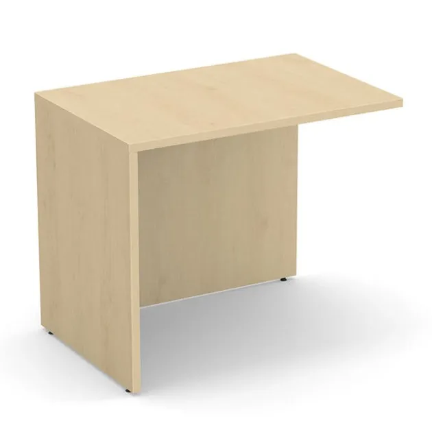 OS Laminate L-Shaped Desk Suite w/ Hutch & 2 Glass Doors