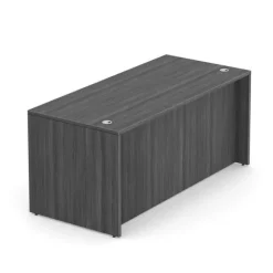 OS Laminate Pair of Two Desks with Hutch Storage