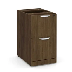 OS Laminate Pair of Two Desks with Hutch Storage