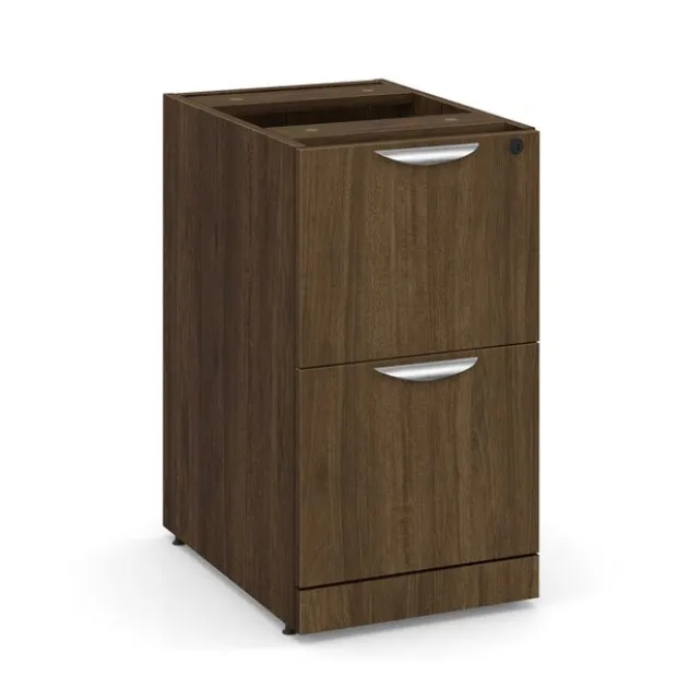 OS Laminate Pair of Two Desks with Hutch Storage