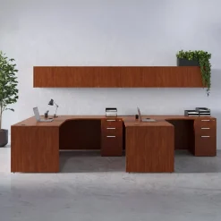 OS Laminate Two-Person L-Shaped Desk Pair