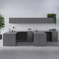 OS Laminate Two-Person L-Shaped Desk Pair