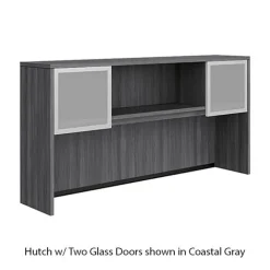 OS Laminate Wall Desk Unit w/ Storage & Combo Files