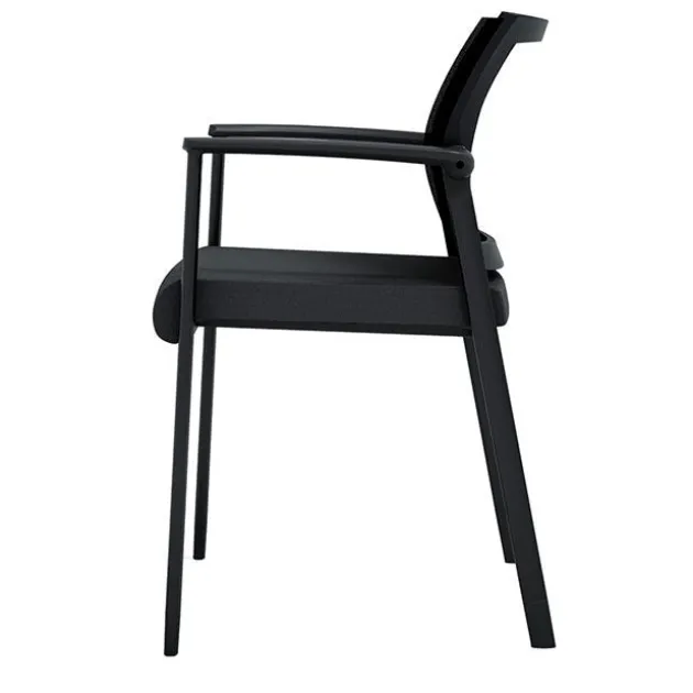 Oslo Mesh Back Stacking Guest Chair