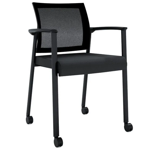Oslo Mesh Back Stacking Guest Chair
