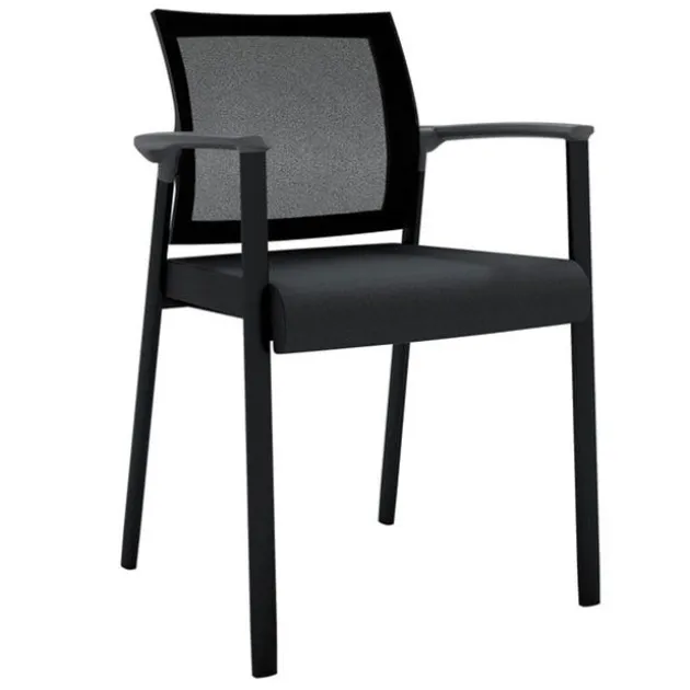 Oslo Mesh Back Stacking Guest Chair