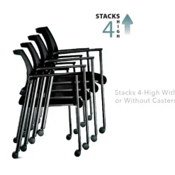 Oslo Mesh Back Stacking Guest Chair