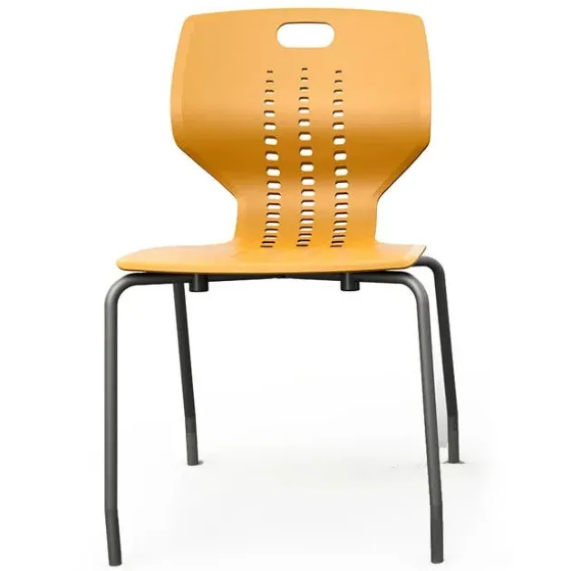 Package Set - 2 A&D Crossfit Flip-Top Adjustable Height Tables w/ 4 Emoji Chairs