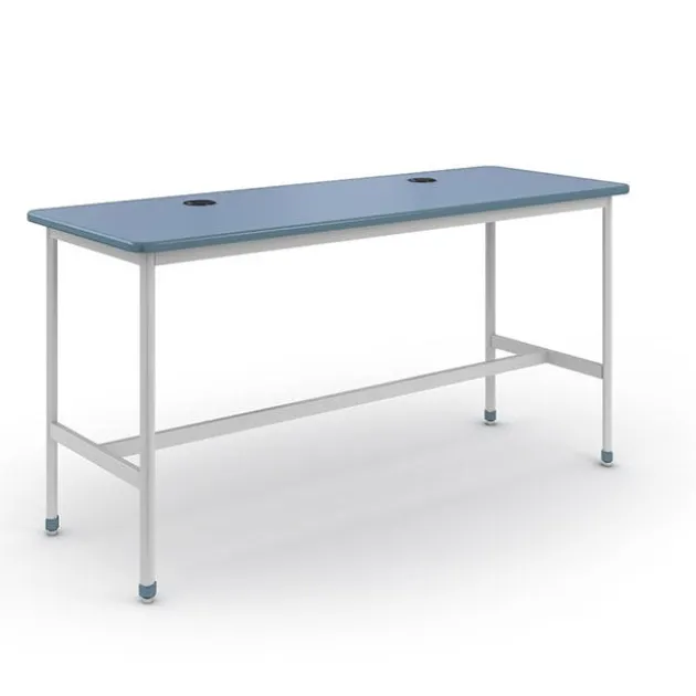 Package Set - Chargebar Table (96" x 24" x 42") w/ 3 Emoji Stools (30" H)
