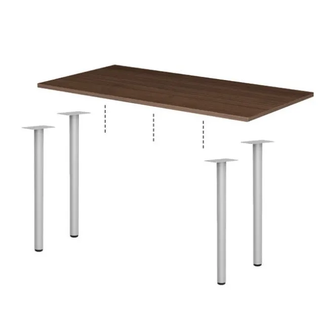 Package Set - 4 Training Tables w/ Post Legs (72" X 30")