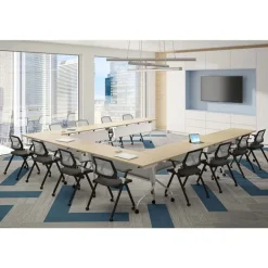 Package Set - 6 Training Tables w/ Flip Top Nesting Bases & Casters (72