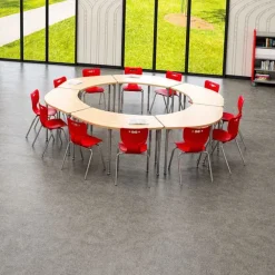 6-Pack Cheshire Collaborative Desk & Hierarchy Chair Package