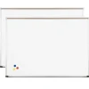 2-Pack Deal- Deluxe Magnetic Porcelain Steel Dry Erase Boards by Best Rite