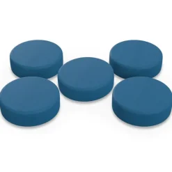 5 Pack Dot Soft Seating Wobble Floor Stools