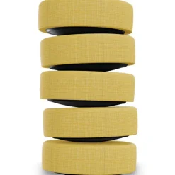 5 Pack Dot Soft Seating Wobble Floor Stools