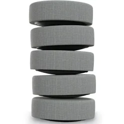 5 Pack Dot Soft Seating Wobble Floor Stools