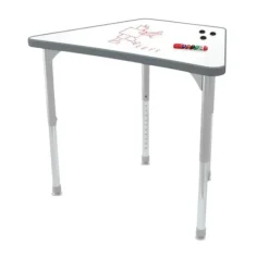 8-Pack Hierarchy Beam Porcelain Steel Dry Erase Desk & Hierarchy Chair Package