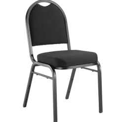 Padded Deluxe Round Back Stack Chairs