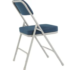Padded Fabric Folding Chairs Model 3200 (2 Pack)