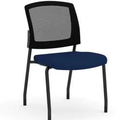 Parson Collection Mesh Back Armless Stacking Side Chair