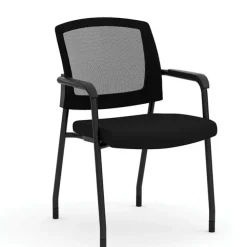 Parson Collection Mesh Back Stacking Side Chair