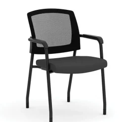 Parson Collection Mesh Back Stacking Side Chair