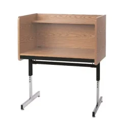 Pedestal Base Carrel