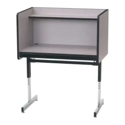 Pedestal Base Carrel