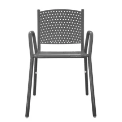 Perforated Outdoor Cafe Chair