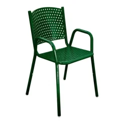 Perforated Outdoor Cafe Chair