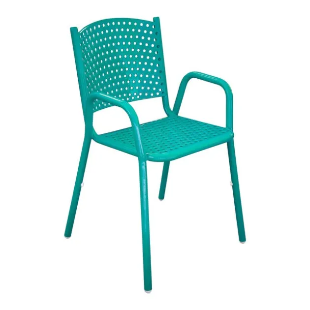 Perforated Outdoor Cafe Chair