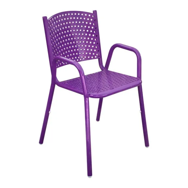 Perforated Outdoor Cafe Chair