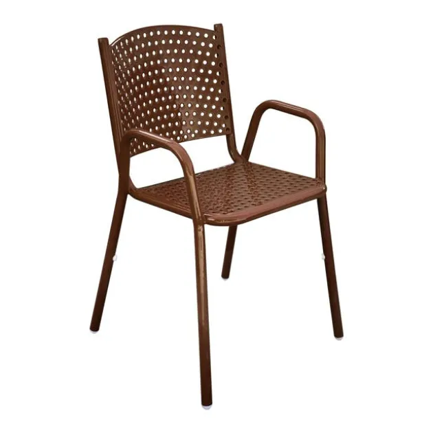 Perforated Outdoor Cafe Chair
