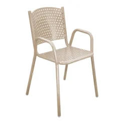 Perforated Outdoor Cafe Chair