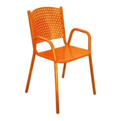 Perforated Outdoor Cafe Chair