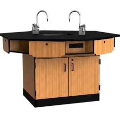 6-Person Hexagon Workstations