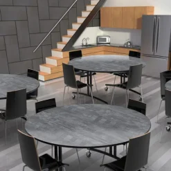 Phlip Mobile Folding Table (60" Round)