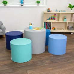 5-Piece Kids Ottoman Stool Set